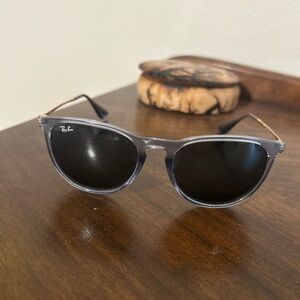 Ray-Ban Ready for new prescription transparent light blue sunglasses